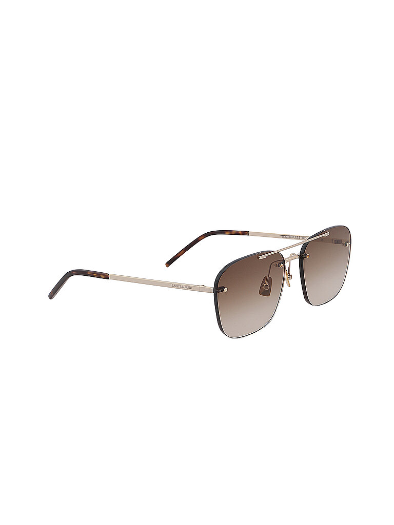 SAINT LAURENT Sonnenbrille SL309 RIMLESS gold baby